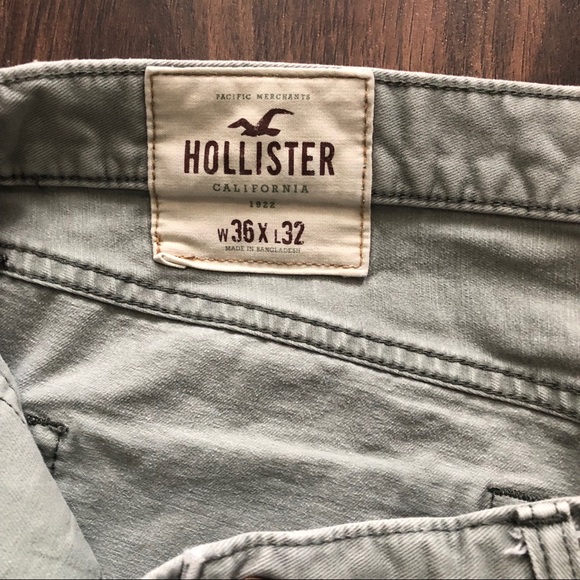 $30 off! Grey Hollister Skinnys size 36x32 - Picture 3 of 4
